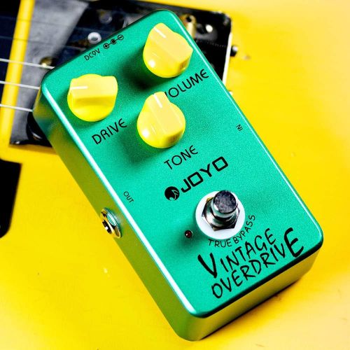  JOYO Vintage Overdrive Pedal Classic Tube Screamer Effect Pedal for Electric Guitar True Bypass (JF-01)