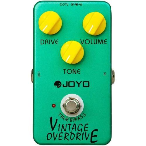  JOYO JF-01 Vintage Overdrive Guitar Effect Pedal with True Bypass