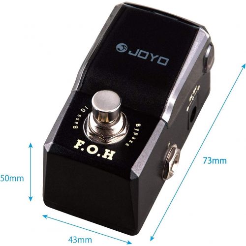  JOYO JF-331 F.O.H. Bass DI/EQ Pedal Mini Pedal