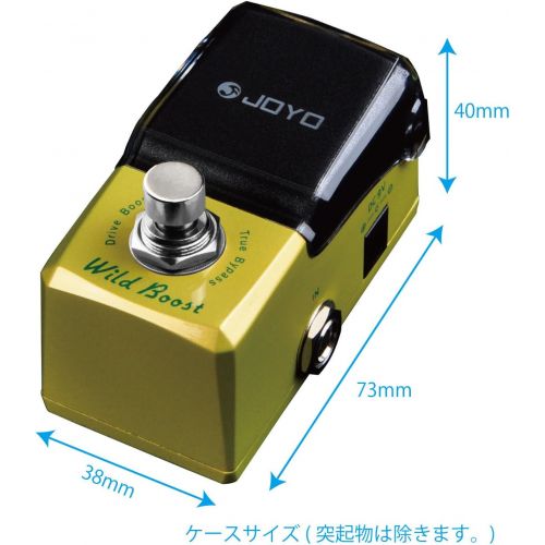  JOYO JF-302 Wild Boost Electric Guitar Single Effect Mini Pedal