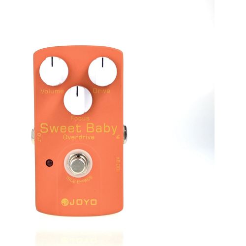  JOYO JF-36 Sweet Baby Low-Gain Overdrive Pedal Adapt to Various Overdrive Styles for Electric Guitar Effect True Bypass