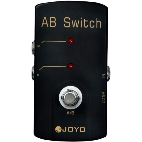  JOYO A/B Switch Pedal Switch Guitar Effect Pedals in Loop A Directly to Line B, Switch Between Two Output Effects Loop Chains (JF-30)