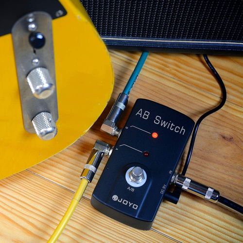 JOYO A/B Switch Pedal Switch Guitar Effect Pedals in Loop A Directly to Line B, Switch Between Two Output Effects Loop Chains (JF-30)