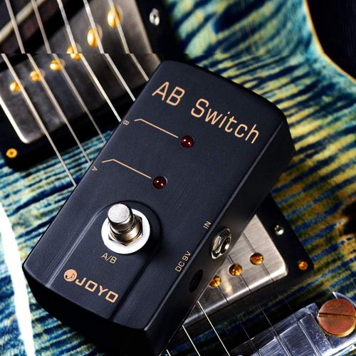  JOYO A/B Switch Pedal Switch Guitar Effect Pedals in Loop A Directly to Line B, Switch Between Two Output Effects Loop Chains (JF-30)