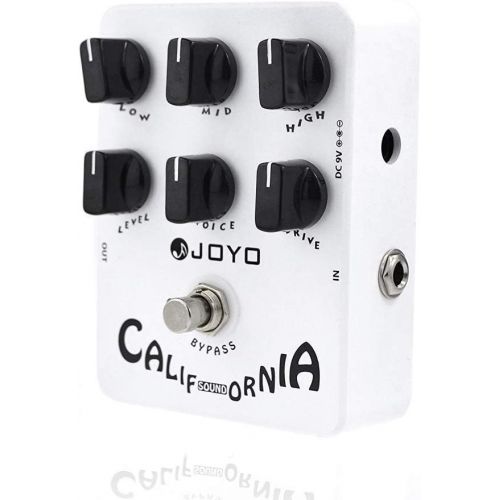  JOYO California Sound Amp Simulator Pedal of Amplifier M.B MK-II Focus Rock Tones from Overdrive to Distortion for Electric Guitar Effect Bypass (JF-15)