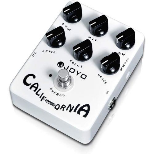  JOYO California Sound Amp Simulator Pedal of Amplifier M.B MK-II Focus Rock Tones from Overdrive to Distortion for Electric Guitar Effect Bypass (JF-15)