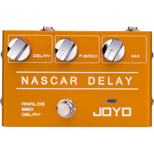  JOYO R-10 Delay Effect Pedal Warm & Natural Sound Analog Delay Guitar Pedal for Electric Guitar Bass