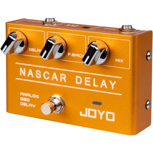  JOYO R-10 Delay Effect Pedal Warm & Natural Sound Analog Delay Guitar Pedal for Electric Guitar Bass