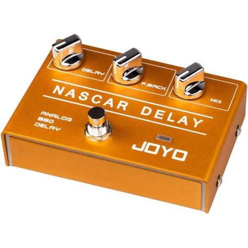  JOYO R-10 Delay Effect Pedal Warm & Natural Sound Analog Delay Guitar Pedal for Electric Guitar Bass