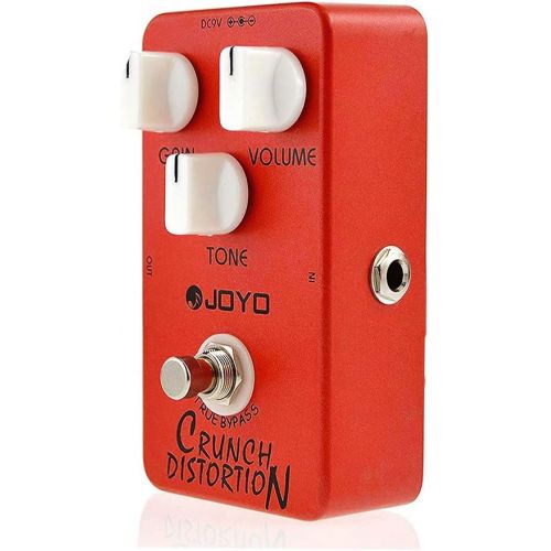  JOYO JF-03 Crunch Distortion Pedal British Classic Rock Distortion Effect Pedal for Electric Guitar True Bypass