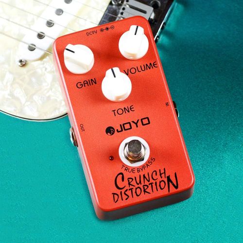  JOYO JF-03 Crunch Distortion Pedal British Classic Rock Distortion Effect Pedal for Electric Guitar True Bypass