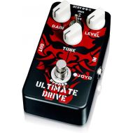 JOYO Ultimate Drive Overdrive Pedal and Rich Bordering-on-Distortion Overdrive for Electric Guitar Effect Bypass (JF-02)