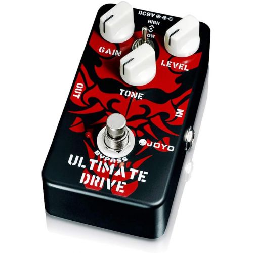  JOYO Ultimate Drive Overdrive Pedal and Rich Bordering-on-Distortion Overdrive for Electric Guitar Effect Bypass (JF-02)