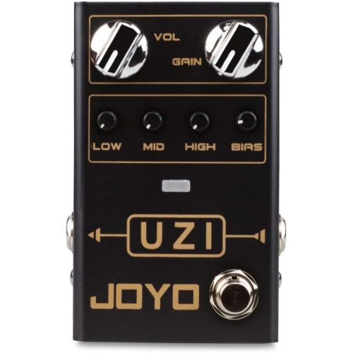  JOYO R-03 UZI Distortion Pedal Guitar Effect Pedal for Heavy Metal Music High Gain Distortion Pedal for Electric Guitar With BIAS Knob True Bypass