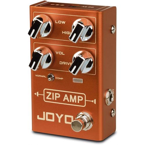  JOYO R-04 ZIP AMP Pedal Effect Strong Compression Overdrive Pedal Simulate Amplifier Effect Pedal for Electric Guitar True Bypass