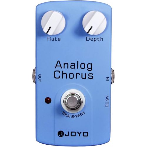  JOYO JF-37 Analog Chorus Guitar Pedal for Circuit-chorus Tone, Guitar Pedal Effect, with Classic BBD Chip