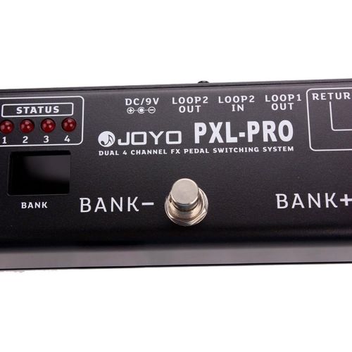  JOYO PXL-PRO Programable Looper Control Station Pedal Switcher 8 Loop Channels