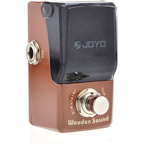  JOYO JF-323 Wooden Sound Acoustic Simulator Electric Guitar Single Effect