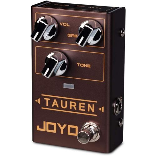  JOYO Overdrive Distortion Pedal R Series High Gain OD Clean Boost to Dist for Electric Guitar Effect (Tauren R-01)