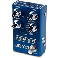 JOYO Digital Delay Effect Pedal with Looper (5 Minutes ) R Series 8 Digital Delay Effects for Electric Guitar (Aquarius R-07)