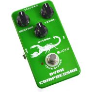 JOYO JF-10 Dynamic Compressor Guitar Effect Pedal - True Bypass, DC 9V and Battery Supported
