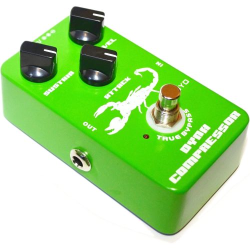  JOYO JF-10 Dynamic Compressor Guitar Effect Pedal - True Bypass, DC 9V and Battery Supported
