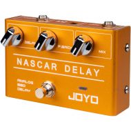 JOYO Analog Delay Effect Pedal R Series Vintage Warm Natural Sound for Sentimental Electric Guitar Solo (Nasscar R-10)