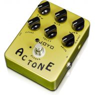 JOYO Distortion Vintage Tube AC30 Amp Simulator Pedal British Rock Sound for Electric Guitar Effect - Bypass (AC Tone JF-13)