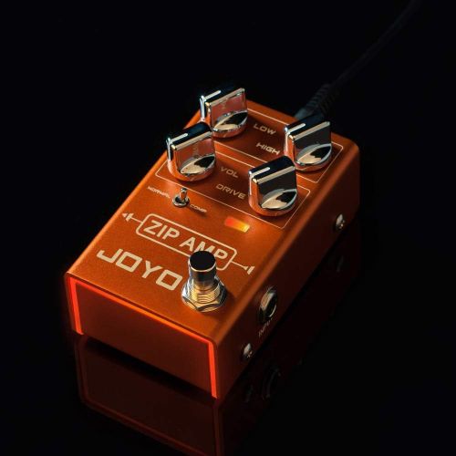  JOYO Overdrive Pedal R Series OD Pedal Rock Compression Tone with Gain COMP for Electric Guitar Effect (ZIP AMP R-04)