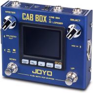 JOYO Cabinet Modeling and Amp Simulator Effect Pedal Supports Third Party IRs Loading for Electric Guitar & Bass (Cab Box R-08)