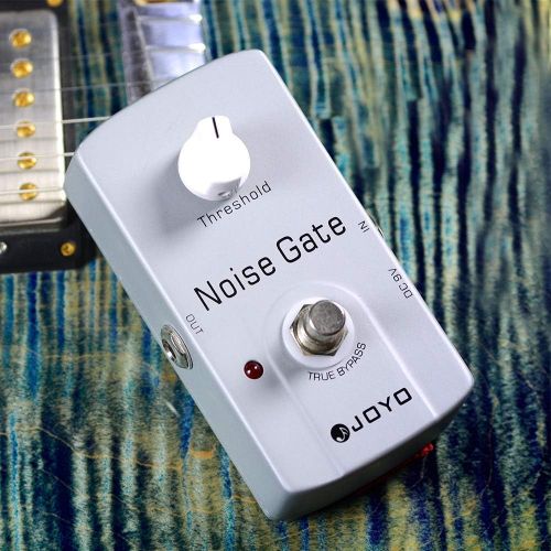  JOYO Noise Gate Effect Pedal Reduces Extra Noise from Signal for Electric Guitar Pedals - True Bypass (JF-31)