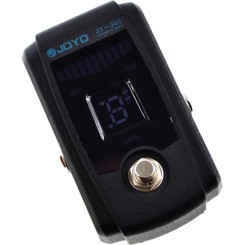  Joyo JT-305 Guitar Bass Chromatic Pedal Tuner, True Bypass, 4 Display Modes