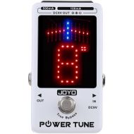 JOYO JF-18R Power Tune Tuner Pedal True Bypass with 8 Channel Low Noise Isolated DC 9V Power Output Multi Power Supply Effect