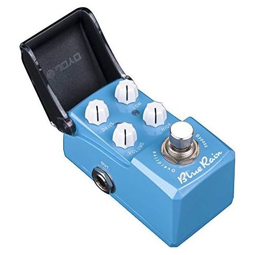  JOYO Overdrive Mini Pedal for Electric Guitar Pedal Effect - True Bypass Ironman Series (Blue Rain JF-311)