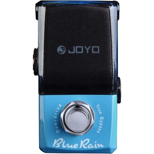  JOYO Overdrive Mini Pedal for Electric Guitar Pedal Effect - True Bypass Ironman Series (Blue Rain JF-311)
