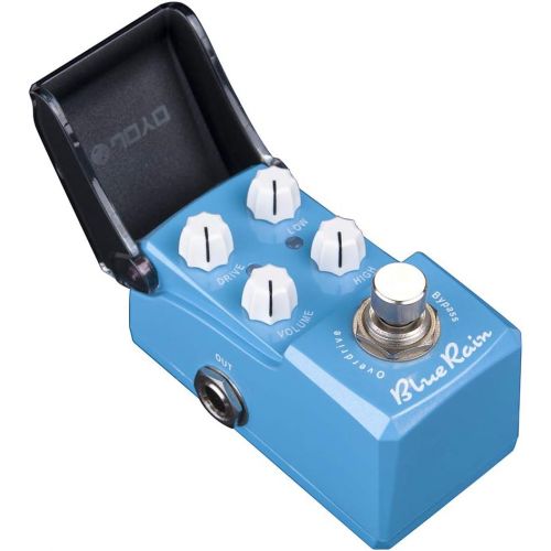  JOYO Overdrive Mini Pedal for Electric Guitar Pedal Effect - True Bypass Ironman Series (Blue Rain JF-311)