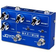 JOYO Overdrive Pedals R Series Dual Channel Pedal Clean and Wild Overdrive Effect for Electric Guitar (Maximum R-05)
