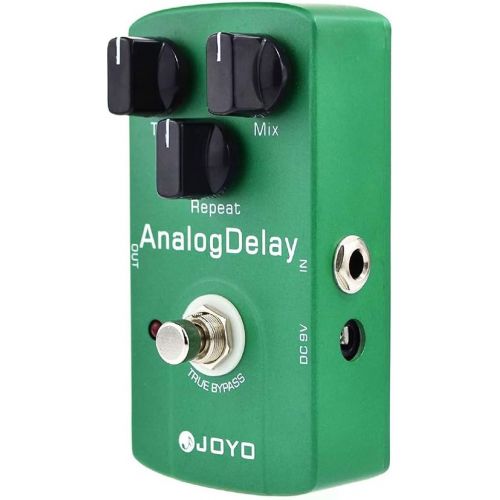  JOYO Digitial Delay Effect Pedal Mild and Mellow Circuit Delay for Electric Guitar Effect - True Bypass (Analog Delay JF-33)