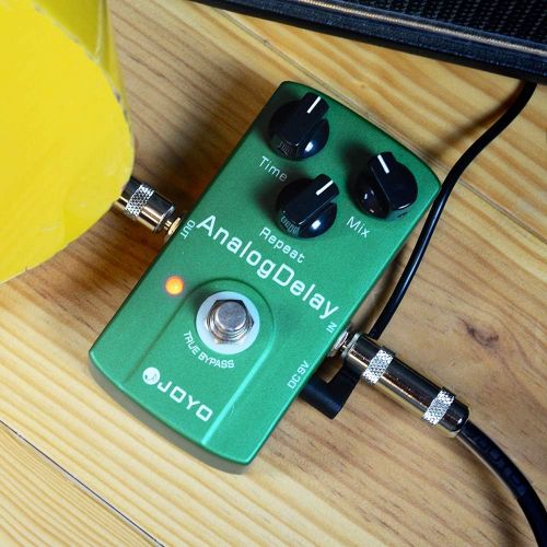  JOYO Digitial Delay Effect Pedal Mild and Mellow Circuit Delay for Electric Guitar Effect - True Bypass (Analog Delay JF-33)