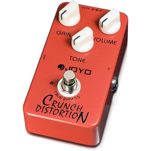  JOYO Distortion Pedal Crunch Distortion of British Classic Rock Distortion Effect for Electric Guitar- True Bypass (JF-03)