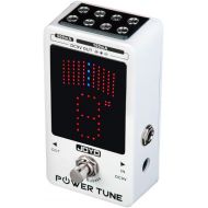 JOYO Power Supply Tuner Pedal with Isolated 8-Channel ( 2 at 500mA, 6 at 100mA ) Low Noise DC 9V Output - True Bypass (Power Tune JF-18R)