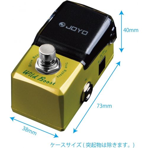  [아마존베스트]JOYO JF-302 Wild Boost mini Guitar Effects Pedal Ironman