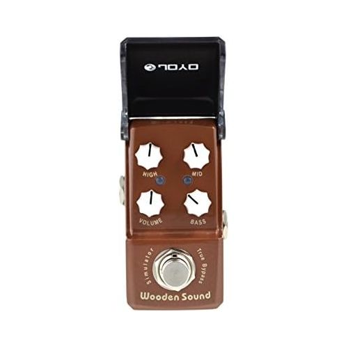  [아마존베스트]JOYO 323Wooden Sound Acoustic Simulator Guitar Effect Pedal