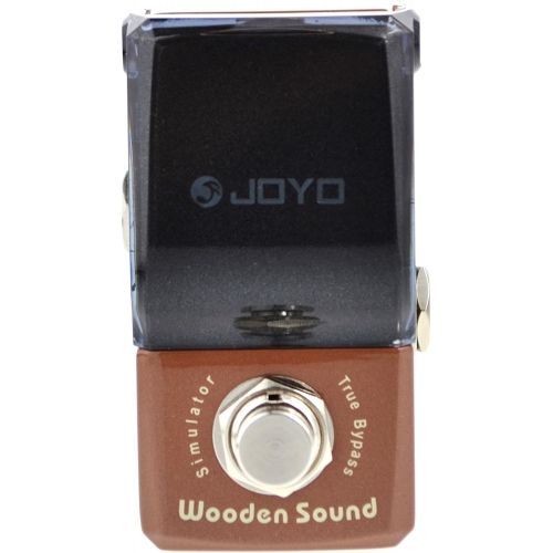  [아마존베스트]JOYO 323Wooden Sound Acoustic Simulator Guitar Effect Pedal