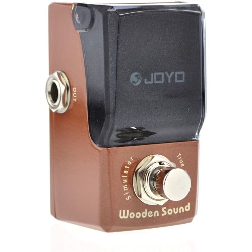  [아마존베스트]JOYO 323Wooden Sound Acoustic Simulator Guitar Effect Pedal