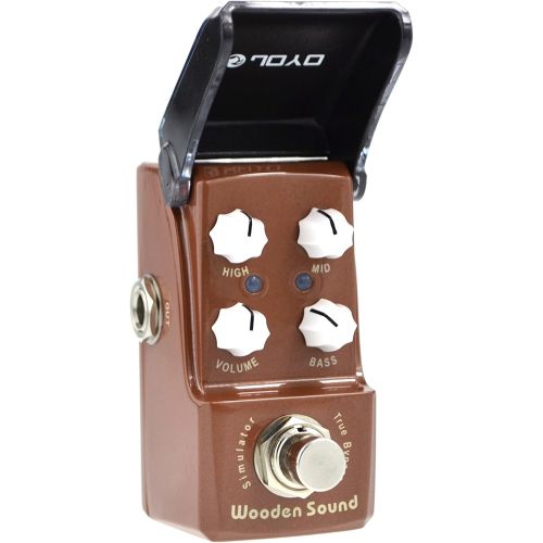  [아마존베스트]JOYO 323Wooden Sound Acoustic Simulator Guitar Effect Pedal