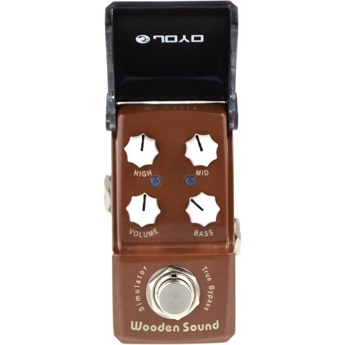  [아마존베스트]JOYO 323Wooden Sound Acoustic Simulator Guitar Effect Pedal