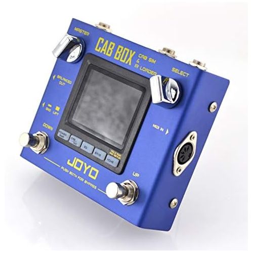  [아마존베스트]JOYO Audio Joyo R-08 Cab Box, Get the sound of famous boxing and legendary microphones in a stunning pedal