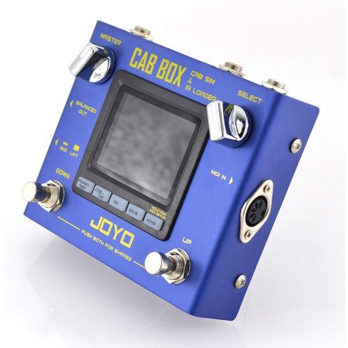  [아마존베스트]JOYO Audio Joyo R-08 Cab Box, Get the sound of famous boxing and legendary microphones in a stunning pedal