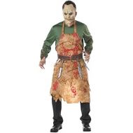 JOYSHOP Mens Halloween Bloody Butcher Costumes Zombie Suits